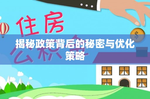 万荣揭秘政策背后的秘密与优化策略