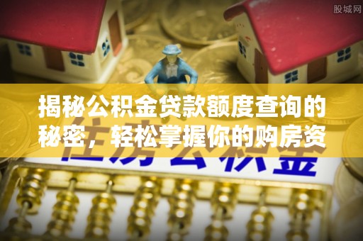 万荣揭秘公积金贷款额度查询的秘密，轻松掌握你的购房资金