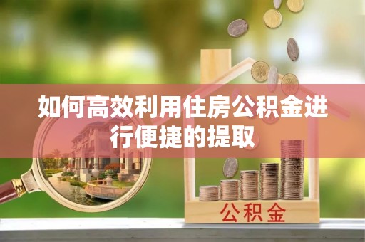 万荣如何高效利用住房公积金进行便捷的提取