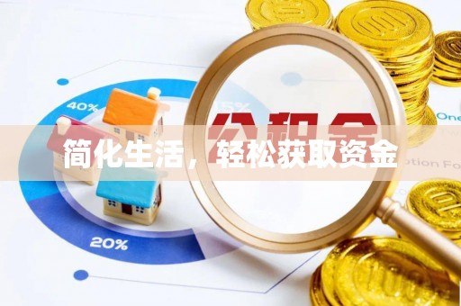 万荣简化生活，轻松获取资金