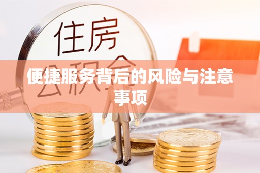 万荣便捷服务背后的风险与注意事项