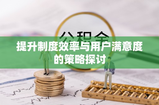 万荣提升制度效率与用户满意度的策略探讨